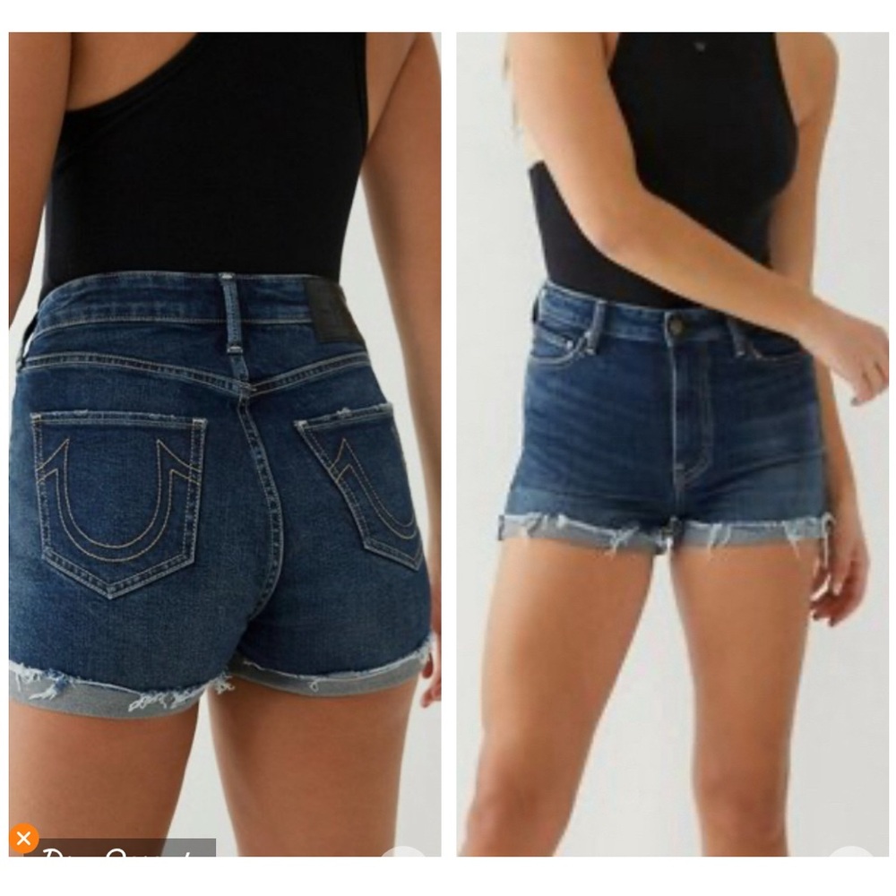 True Religion Jean Shorts